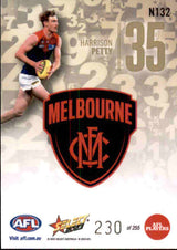 Harrison Petty, Numbers, 2023 Select AFL Footy Stars