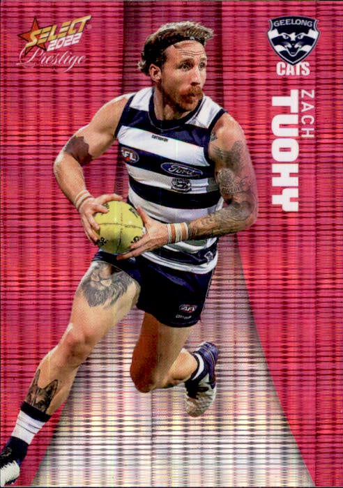 Zach Tuohy, Pink Parallel, 2022 Select AFL Prestige