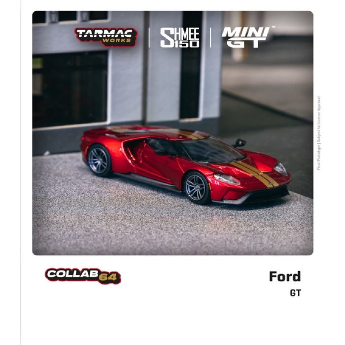 Shmee 150 Ford GT Liquid Red, 1:64 Scale Diecast Car