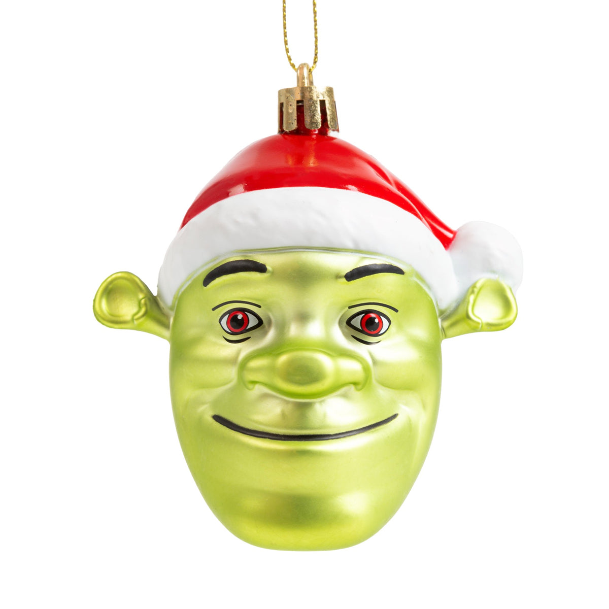 Shrek 3D Head Plastic Christmas Tree Ornament