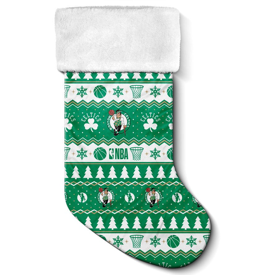 BOSTON CELTICS JUMBO XMAS STOCKING