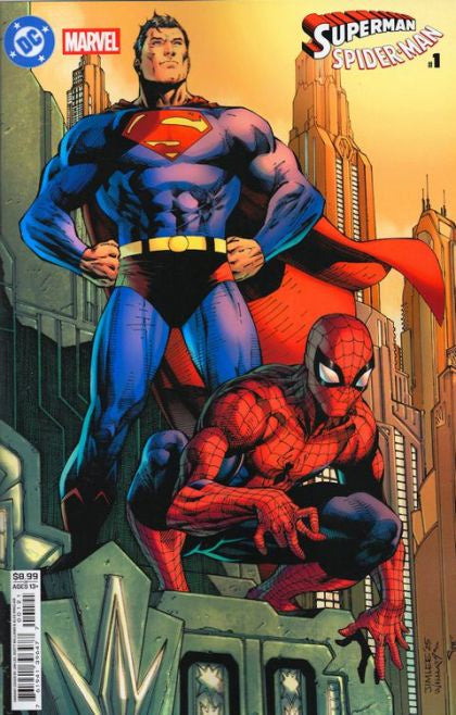DC / Marvel: Superman / Spider-Man #1 Jim Lee Variant Comic