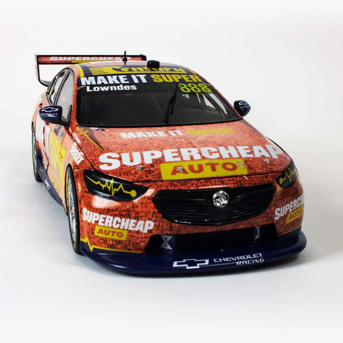 Biante Holden ZB Commodore - Triple Eight Racing - SUPERCHEAP AUTO Racing - Lowndes/Fraser #888 - 2022 Bathurst 1000, 1:64 Scale Diecast Model Car