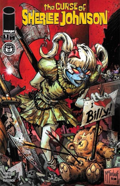 The Curse of Sherlee Johnson #1, Todd McFarlane Variant Comic