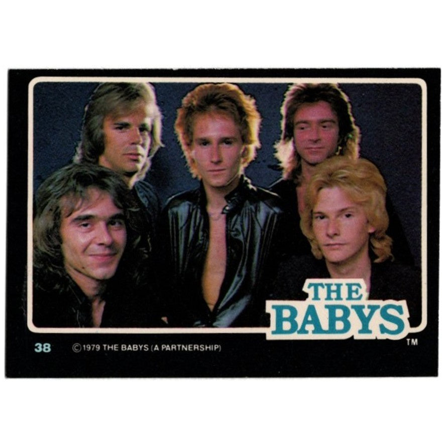 The Babys #38, 1979 Donruss Rockstars
