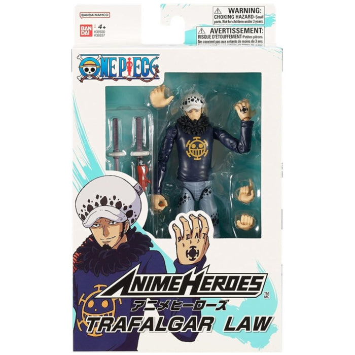 One Piece - Trafalgar Law Anime Heroes 6.5" Scale Action Figure