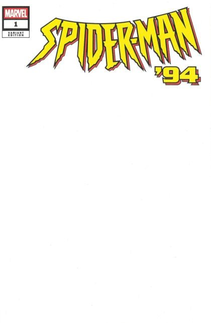 Spider-Man '94, #1 Blank Variant Comic