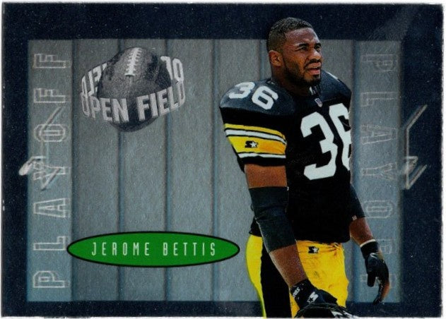 Jerome Bettis, #36, Open Field, 1996 Playoff Contenders Football NFL
