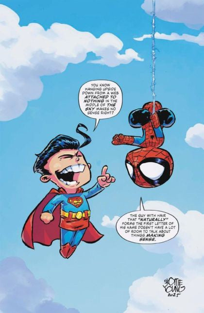 Marvel / DC: Spider-Man / Superman #1 Skottie Young Variant Comic