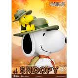 Peanuts - Camp Snoopy with Woodstock Master Craft 15" Statue