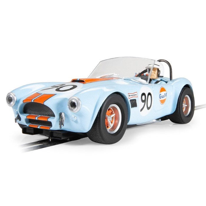 Scalextric C4509 Shelby Cobra - Gulf Slot Car