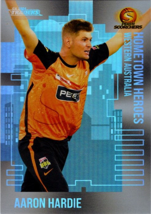 Aaron Hardie, Hometown Heroes Silver, 2024-25 TLA CA Cricket Traders