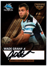 2016 Cronulla Sharks Official Signed Premiers Card Set (Read Description)