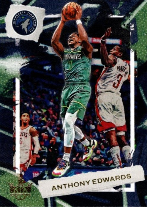 Anthony Edwards, 2022-23 Panini Court Kings Basketball NBA