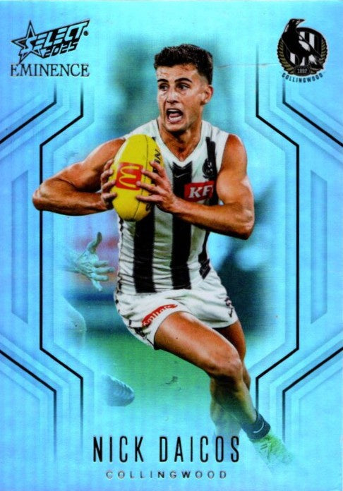 Nick Daicos, Foil Parallel, 2025 Select AFL Eminence