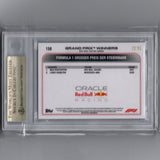 Max Verstappen, Gold Checkered Flag Refractor, 2022 Topps Chrome Formula 1