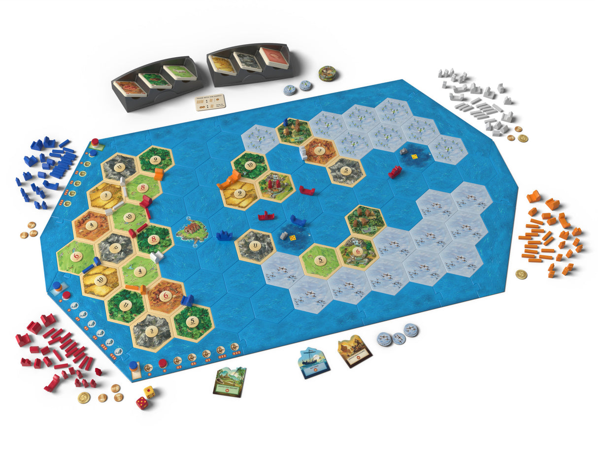 CATAN (6th Edition) - Explorers and Pirates Expansion