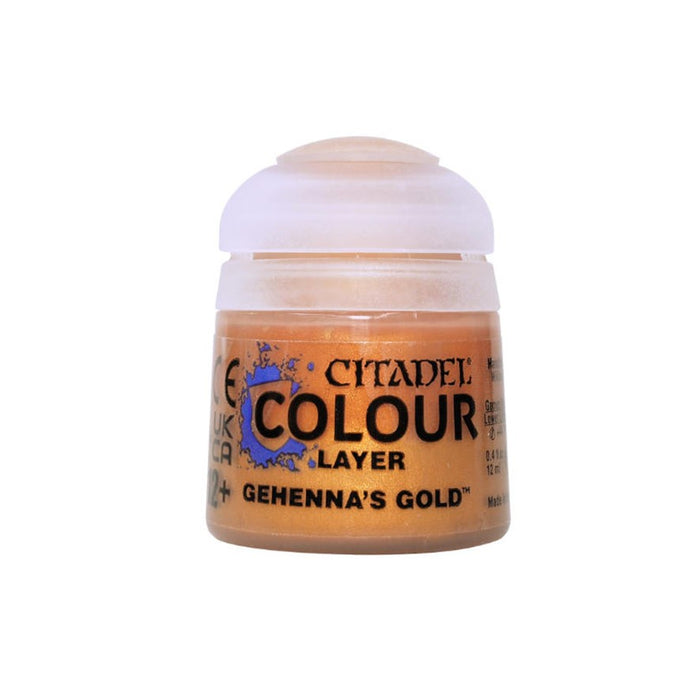 Citadel Layer Gehenna's Gold 22-61 Acrylic Paint 12ml