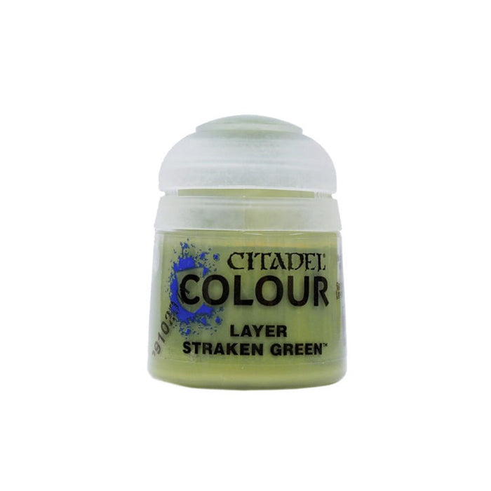 Citadel Layer Straken Green 22-28 Acrylic Paint 12ml