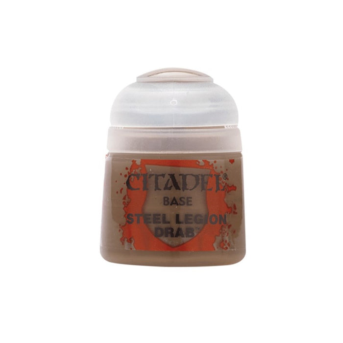 Citadel Base Steel Legion Drab 21-17 Acrylic Paint 12ml