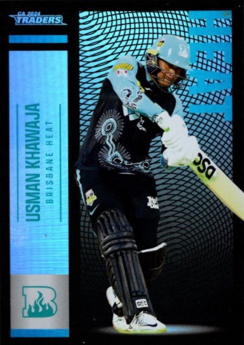 Usman Khawaja, P069, Parallel, 2024-25 TLA CA Cricket Traders