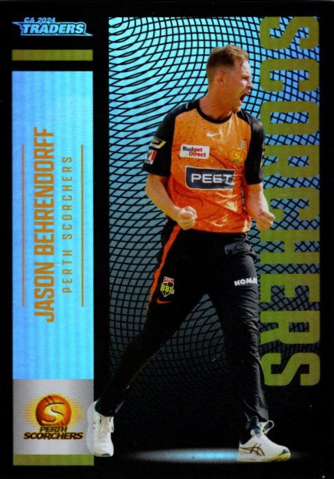 Jason Behrendorff, P116, Parallel, 2024-25 TLA CA Cricket Traders