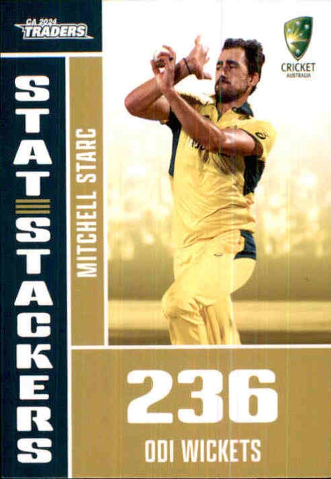 Mitchell Stark, Stat Stackers, 2024-25 TLA CA Cricket Traders