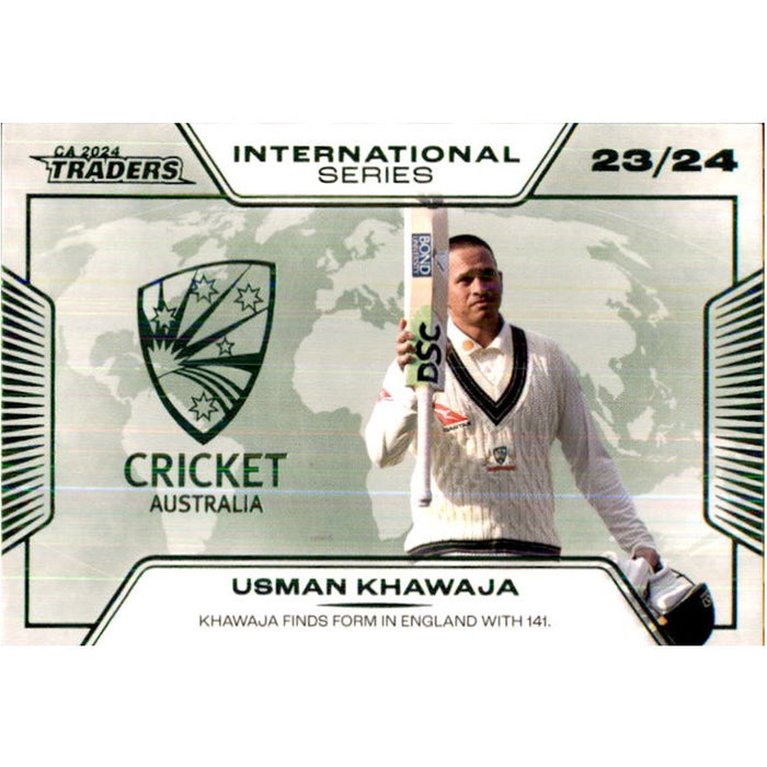 Usman Khawaja, International Series, 2024-25 TLA CA Cricket Traders