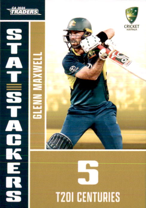 Glenn Maxwell, Stat Stackers, 2024-25 TLA CA Cricket Traders