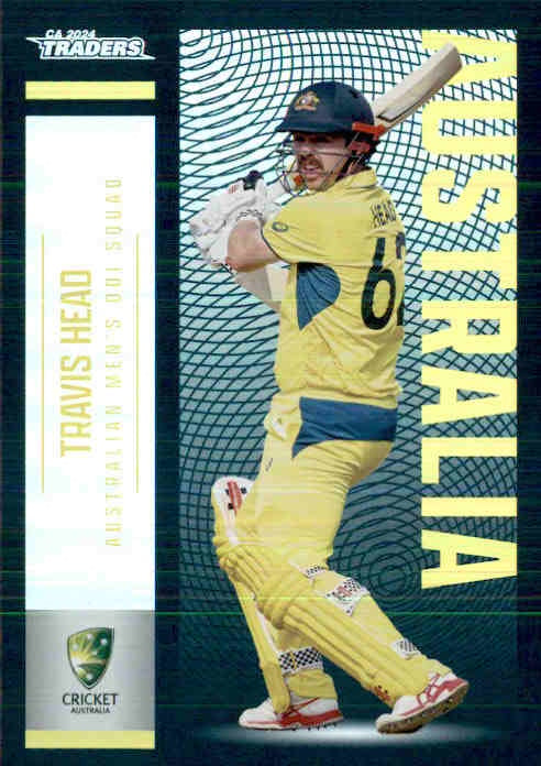 Travis Head, P012, Parallel, 2024-25 TLA CA Cricket Traders