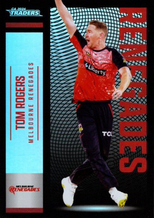 Tom Rogers, P095, Parallel, 2024-25 TLA CA Cricket Traders