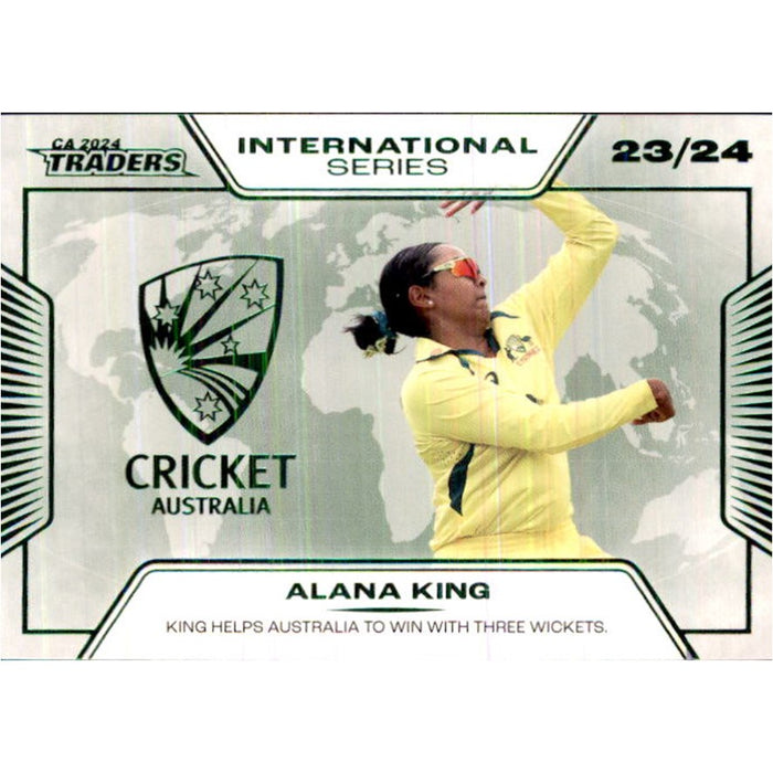 Alana King, International Series, 2024-25 TLA CA Cricket Traders