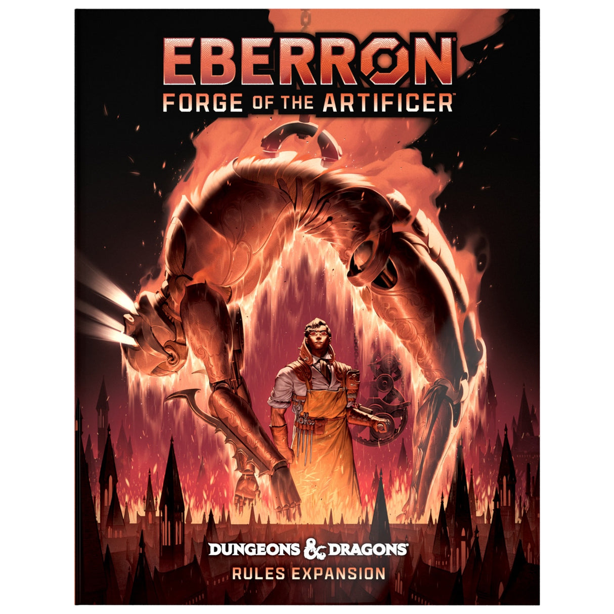 D&D Dungeons & Dragons Eberron Forge of the Artificer Hardcover Alternative Cover