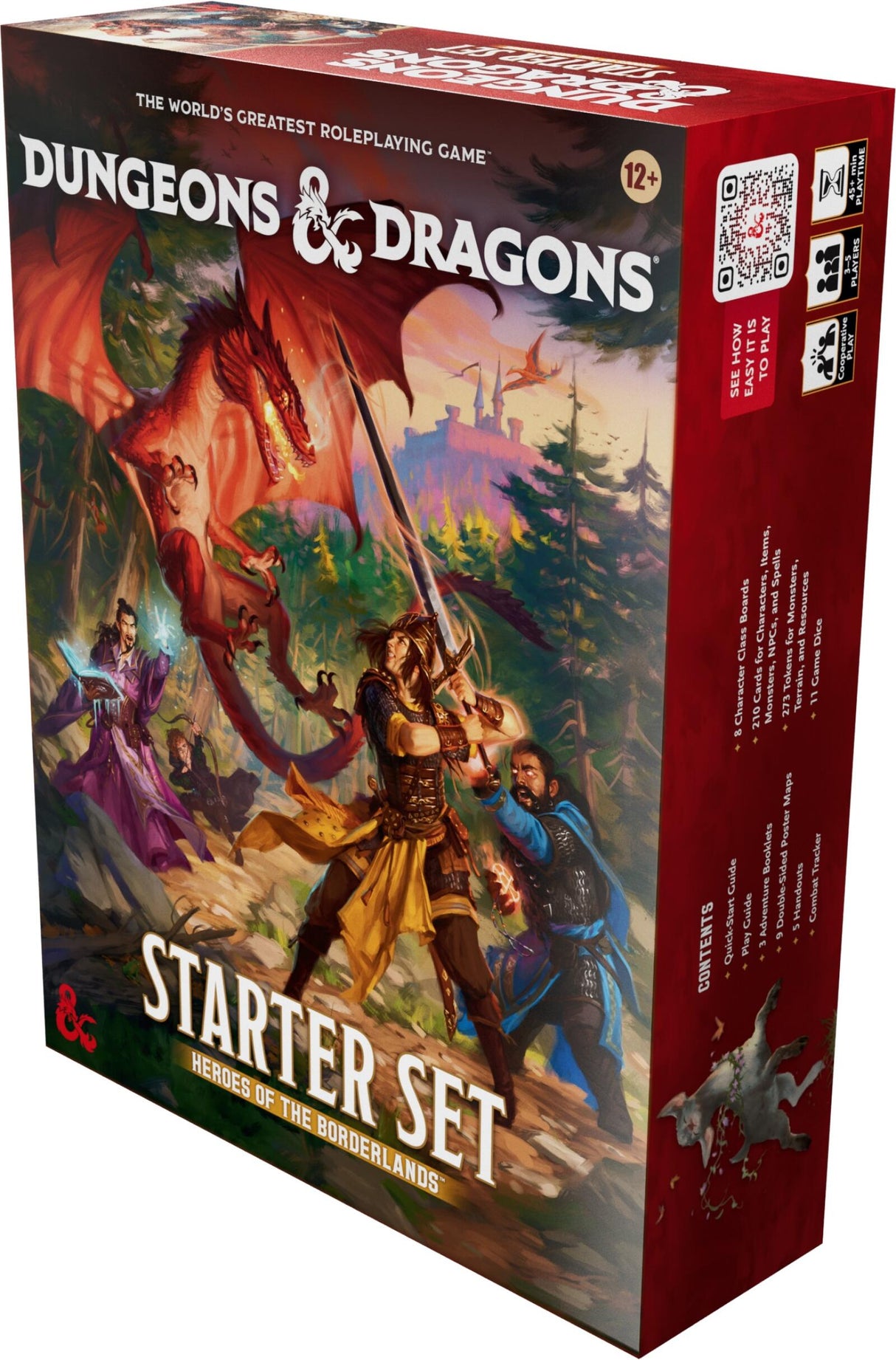 D&D Dungeons & Dragons Starter Set Heroes of the Borderlands