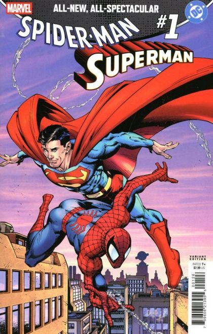 Marvel / DC: Spider-Man / Superman #1 Greg Capullo Variant Comic