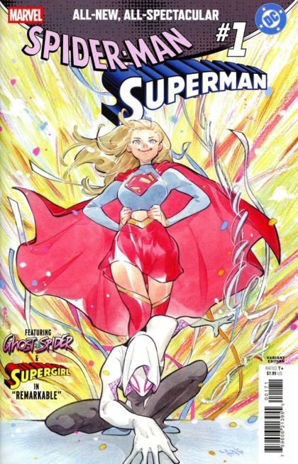 Marvel / DC: Spider-Man / Superman #1 Peach Momoko Variant Comic