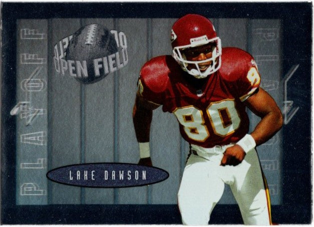 Lake Dawson, #47, Open Field, 1996 Playoff Contenders Football NFL