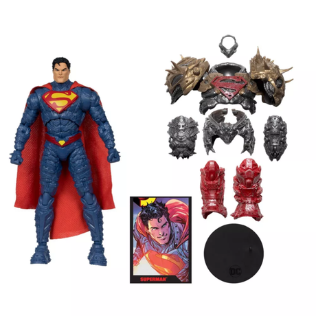 Superman: Ghosts of Krypton - Superman Page Punchers 7" Scale McFarlane Action Figure with Comic Book