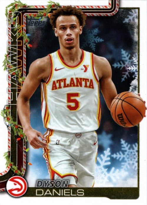 Dyson Daniels, 2025-26 Topps Holiday Basketball NBA