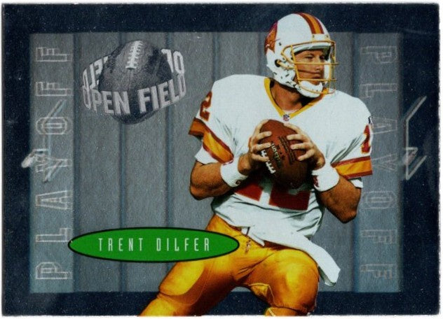 Trent Dilfer, #29, Open Field, 1996 Playoff Contenders Football NFL