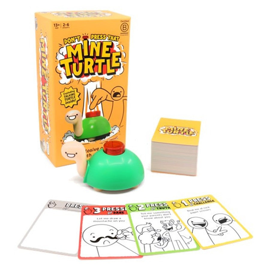 Don't Press that Mine Turtle Game