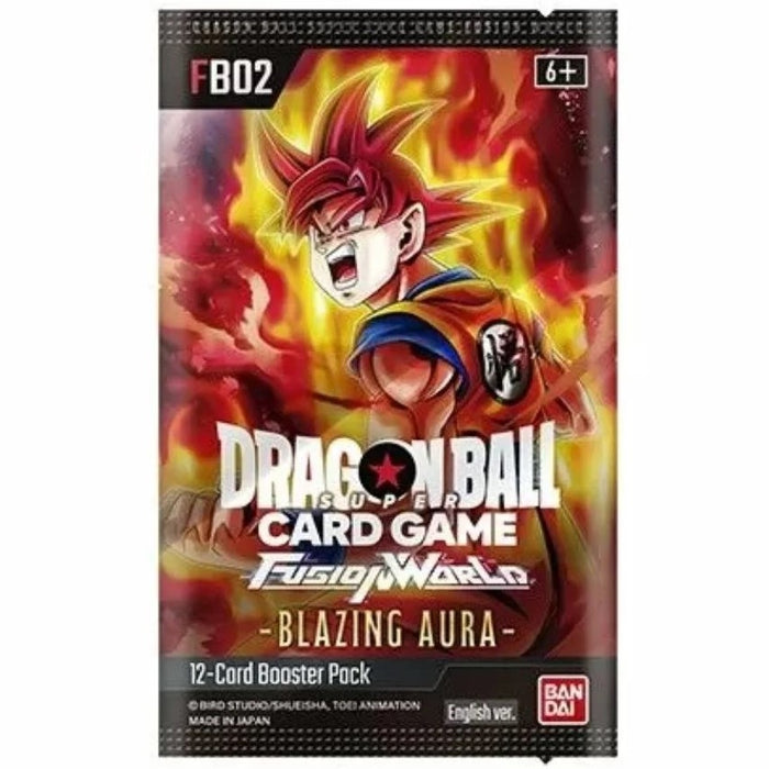 Dragon Ball Super Card Game Fusion World Blazing Aura Booster Pack [FB02]