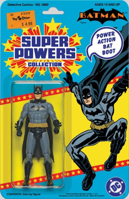 Detective Comics, Vol. 1, #880 Alex Saviuk & Jason Geyer Action Figure Facsimile Variant Comic