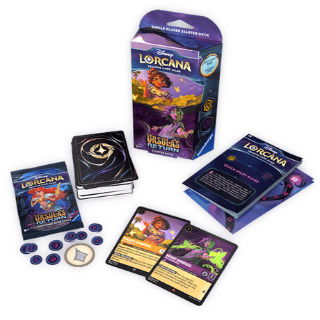 Disney Lorcana - Ursula's Return - Sapphire/Steel Starter Deck