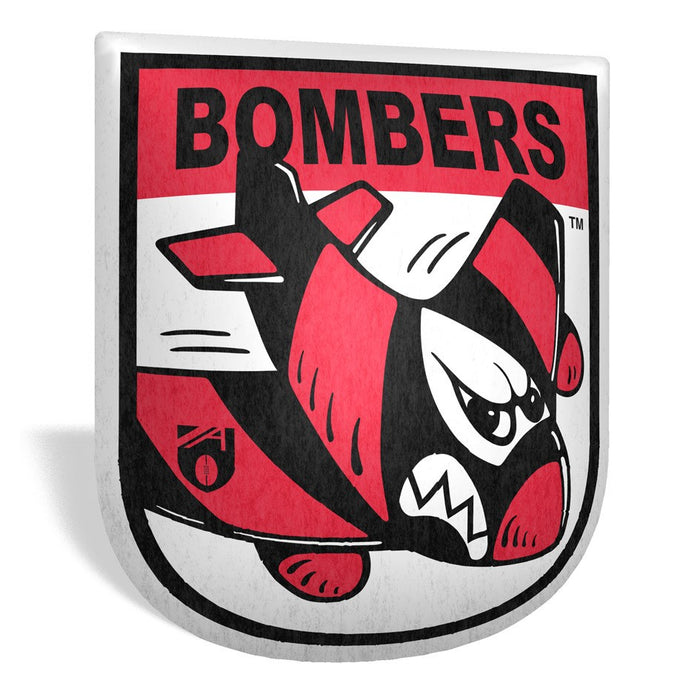 Essendon Bombers Retro Mascot Shaped Cushion