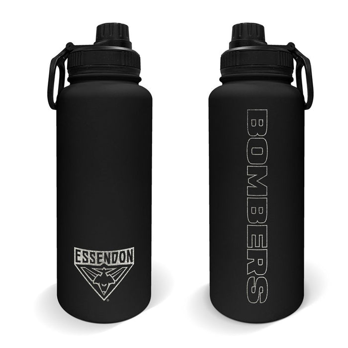 Essendon Bombers 960ml Stainless Steel Drink Bottle