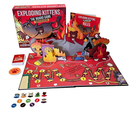Exploding Kittens The Board Game Super Fan Edition (By Exploding Kittens)
