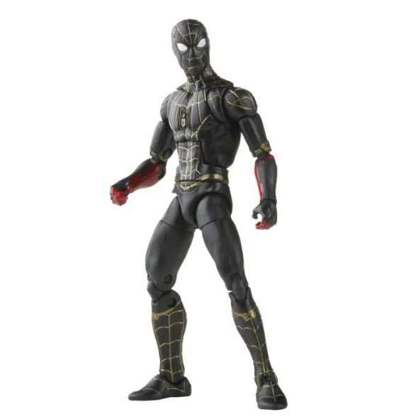 Marvel Legends Series: Spiderman No Way Home - Black & Gold Suit Spider-Man Action Figure