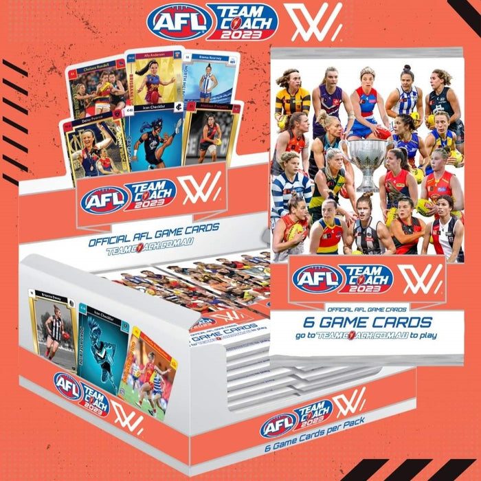 2023 Teamcoach AFLW, 24 Pack Box