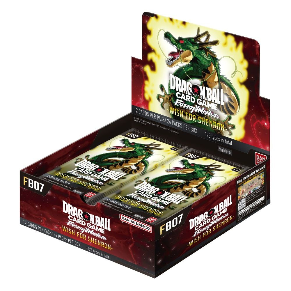 Dragon Ball Super Card Game: Fusion World – Wish For Shenron Booster Box [FB07]